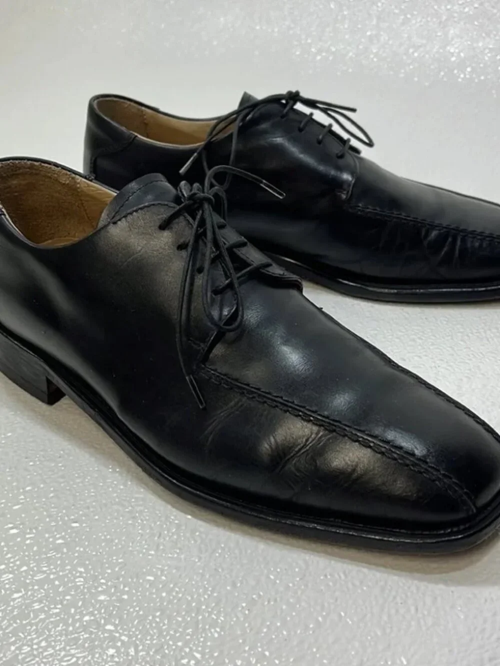 Pronto Uomo Men’s Elegant Formal Dress Oxford Comfort Shoes Size 8.5
